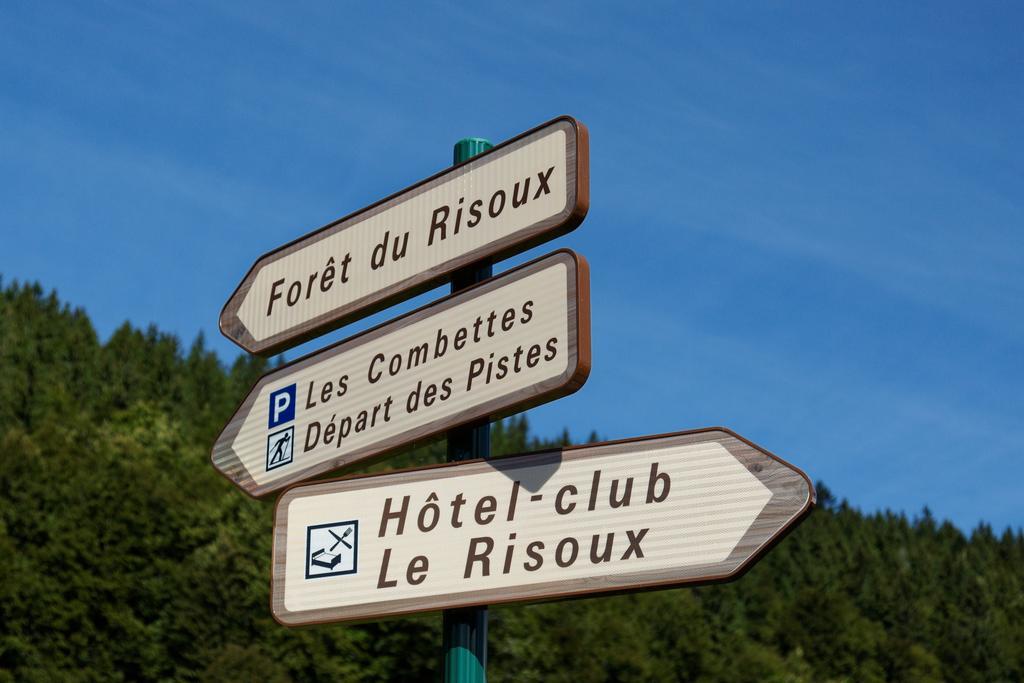 Hotel Club Le Risoux Bois-dʼAmont Eksteriør billede
